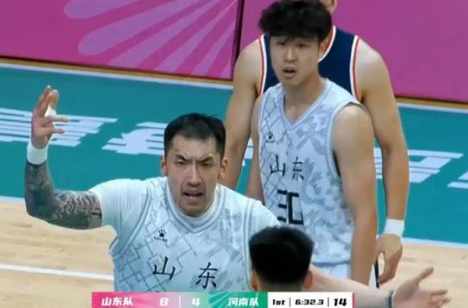 山东23分大胜晋级！陶汉林19+11王岚嵚12+7领航