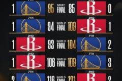NBA官推晒火勇系列赛前6场比分，为抢七大战蓄势待发